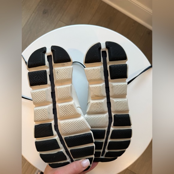 On Running Cloud X White and Black Sneakers - Picture 13 of 13